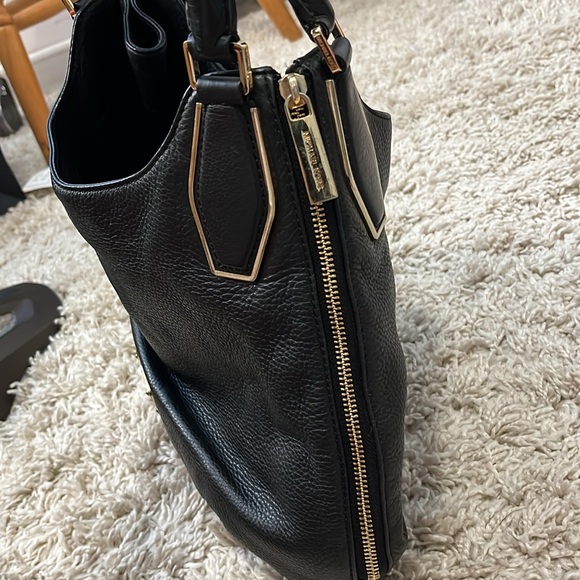 Michael Kors Black Leather Handbag - Picture 9 of 11